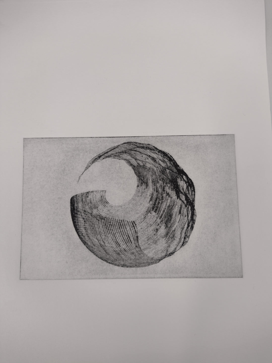 Dry Point Intaglio in the Print Room