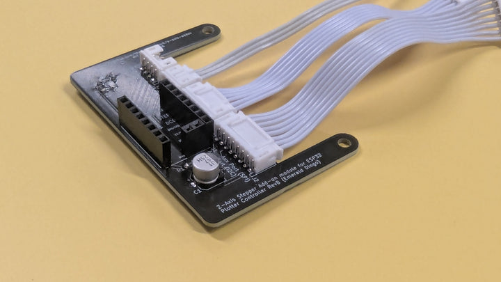 Z-axis add-on board, close-up detail photo