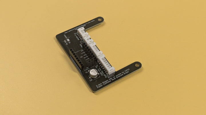 Z-axis add-on board, angled view